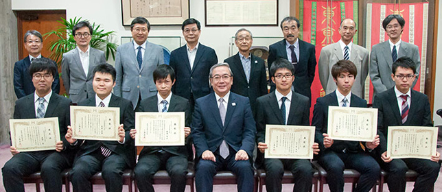 平成28年度「東工大学生リーダーシップ賞」授与式挙行